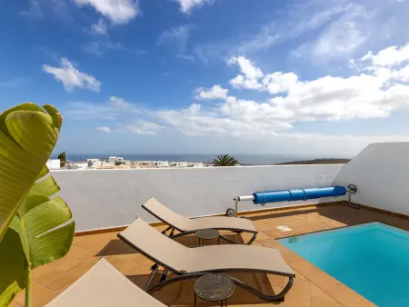Villa Tías 3 Ch, Piscine Privée, Clim, Wi-Fi, Villa 6 personnes à Tías - Photo 19