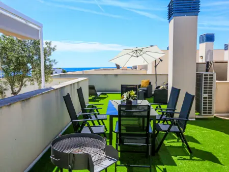 Appartement confort à Cambrils, face à la plage, terrasse et solarium - Photo 5