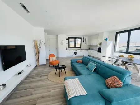 Chalet moderne à Mas Pinell avec piscine salée privée, clim, WiFi et parking, proche plage - Photo 1