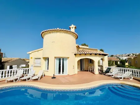 Villa à Benitachell avec piscine privée et vue sur la mer - Photo 14