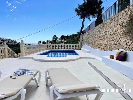 Villa moderne avec piscine privée, climatisation et parking à Benissa - Photo 1