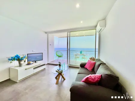 Appartement moderne avec vue mer, 2 ch, clim, fibre - Moraira - Photo 5