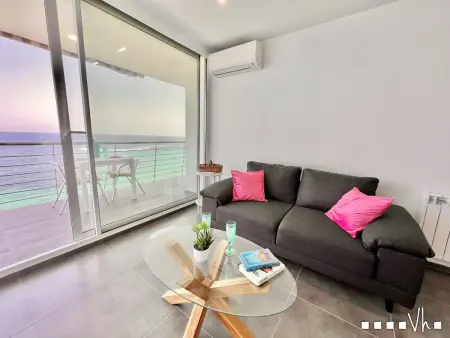 Appartement moderne avec vue mer, 2 ch, clim, fibre - Moraira - Photo 7