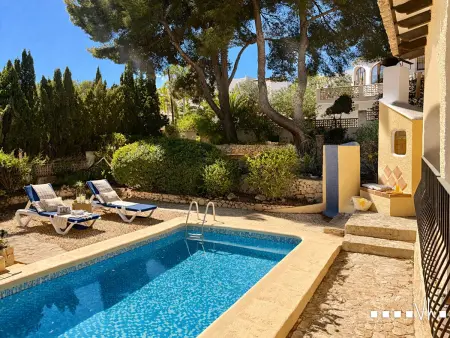 Maison rustique à Moraira avec piscine privée, plage à 700m, grande terrasse et barbecue - Photo 6