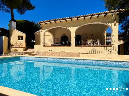 Maison rustique à Moraira avec piscine privée, plage à 700m, grande terrasse et barbecue - Photo 7