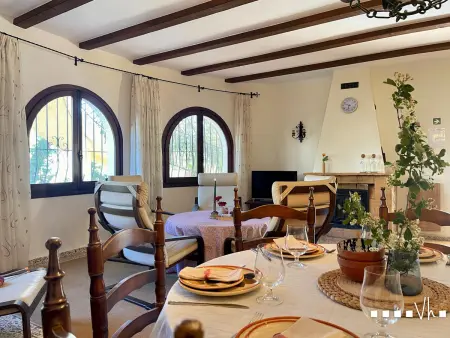Maison rustique à Moraira avec piscine privée, plage à 700m, grande terrasse et barbecue - Photo 16
