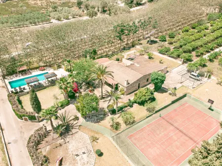 Finca spacieuse à Llubí avec piscine privée et court de tennis - Photo 34