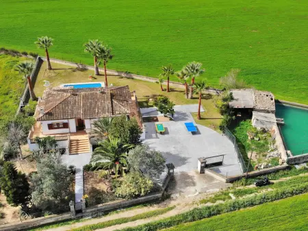 Villa rustique à Sa Pobla avec piscine privée, Gite 6 personnes à Sa Pobla - Photo 28