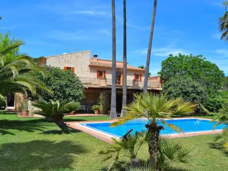 Villa familiale idyllique avec jardin et piscine privée à Binissalem - Photo 1