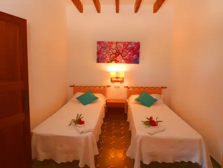 Grande maison de campagne majorquine pour 10 pers avec piscine privée à Campos - Photo 13