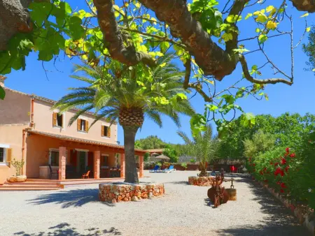 Grande maison de campagne majorquine pour 10 pers avec piscine privée à Campos - Photo 21
