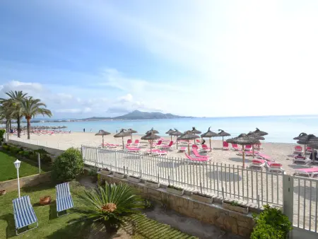 Appartement classique 1er étage, vue plage Alcúdia, 3 ch, 2 sdb, pour 6 pers. - Photo 2