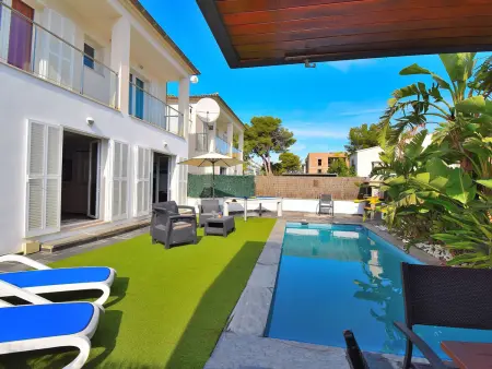 Villa pour 7 pers. à Playa de Muro avec piscine privée et WiFi - Photo 2