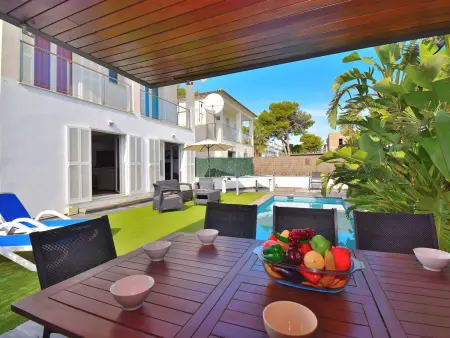Villa pour 7 pers. à Playa de Muro avec piscine privée et WiFi - Photo 3