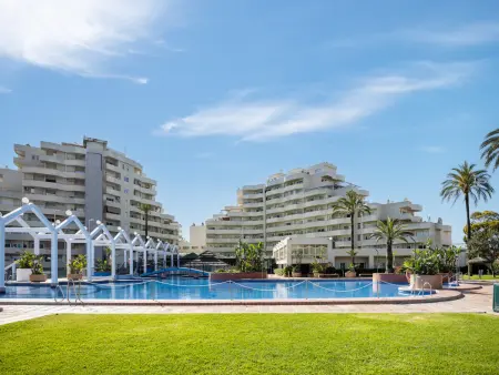 Studio lumineux face à la plage avec piscine à Benalmádena - Photo 1
