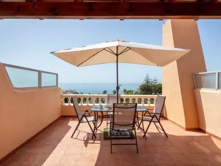 Studio charmant à Mijas Costa - Vue mer, Piscine commune - Photo 10