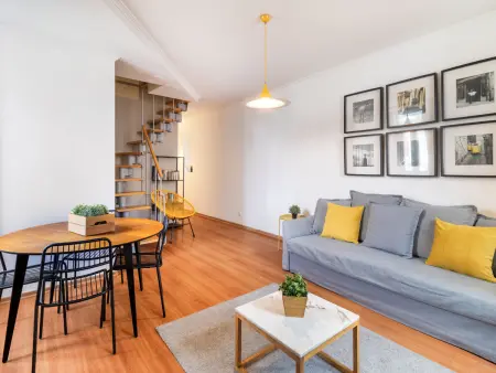 Duplex central à Lisbonne, 3 chambres, 12 pers., vue château - Photo 2