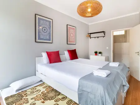 Duplex central à Lisbonne, 3 chambres, 12 pers., vue château - Photo 9