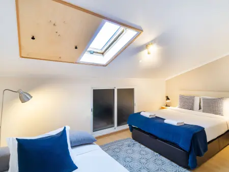Duplex central à Lisbonne, 3 chambres, 12 pers., vue château - Photo 14