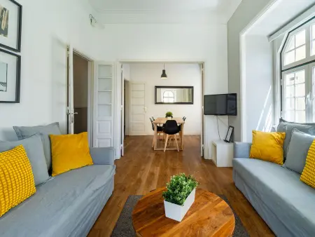 Grand appartement 4 chambres au cœur de Lisbonne, Chiado, pour 10 personnes - Photo 2