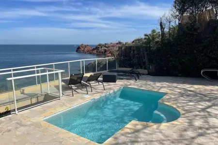 Villa plage privée vue sur la mer, Superbe Villa de Plage à Théoule-sur-Mer - Photo 6