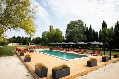 Charmant Mas Provençal avec piscine et jacuzzis, Charmante Villa Provençale à Noves - Photo 41