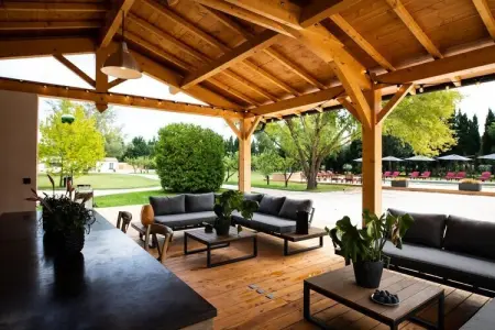 Charmant Mas Provençal avec piscine et jacuzzis, Charmante Villa Provençale à Noves - Photo 100