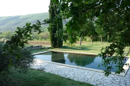 Villa l'Authentique vue a 360 degrés et piscine privée, Maison provençale en pierre près de Bonnieux - Photo 6