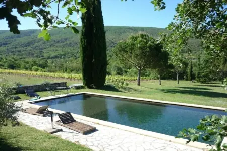 Villa l'Authentique vue a 360 degrés et piscine privée, Maison provençale en pierre près de Bonnieux - Photo 8