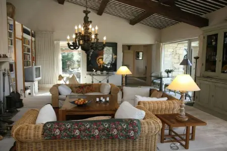 Villa l'Authentique vue a 360 degrés et piscine privée, Maison provençale en pierre près de Bonnieux - Photo 9