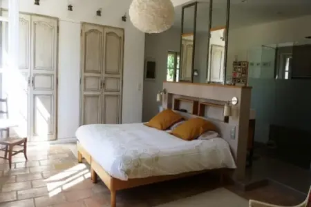 Villa provencale pour les amoureux de la nature en Lubéron, Villa équestre avec piscine chauffée - Photo 3