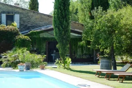 Villa provencale pour les amoureux de la nature en Lubéron, Villa équestre avec piscine chauffée - Photo 9