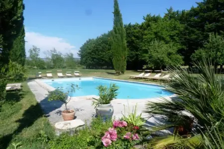 Villa provencale pour les amoureux de la nature en Lubéron, Villa équestre avec piscine chauffée - Photo 10