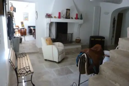 Villa provencale pour les amoureux de la nature en Lubéron, Villa équestre avec piscine chauffée - Photo 14