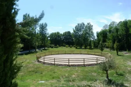 Villa provencale pour les amoureux de la nature en Lubéron, Villa équestre avec piscine chauffée - Photo 37