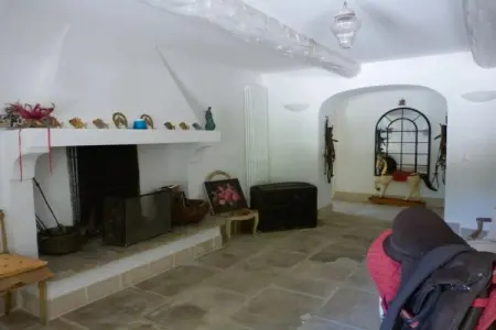 Villa provencale pour les amoureux de la nature en Lubéron, Villa équestre avec piscine chauffée - Photo 43
