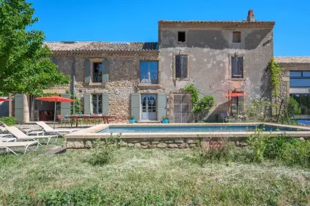 Mas du Mûrier, Propriété de 5 chambres près des vignobles Rhône - Photo 4