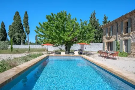 Mas du Mûrier, Propriété de 5 chambres près des vignobles Rhône - Photo 5