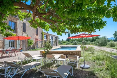 Mas du Mûrier, Propriété de 5 chambres près des vignobles Rhône - Photo 15