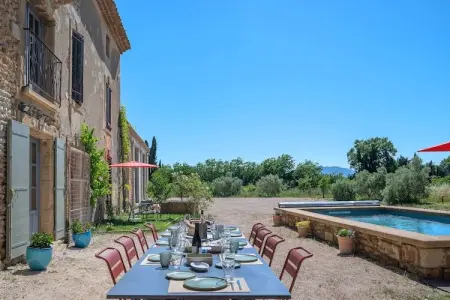 Mas du Mûrier, Propriété de 5 chambres près des vignobles Rhône - Photo 46
