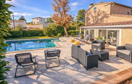 Maison piscine proche Cassis, Maison 8 personnes à Saint Zacharie - Photo 9