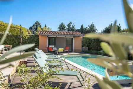 Mas Hortense, Appartement Mas Hortense avec piscine privée - Photo 8