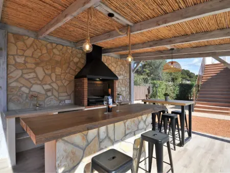 VILLA MONICA en barrio residencial de Cala Pi para 6 personas con piscina priva - Photo 13