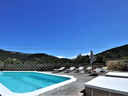 Villa con piscina privada, wifi, aire acondicionado y vistas a montaña ideal pa - Photo 24