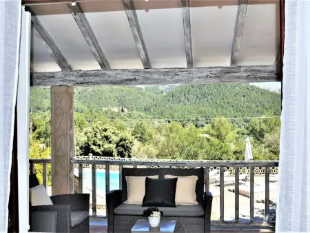 Villa con piscina privada, wifi, aire acondicionado y vistas a montaña ideal pa - Photo 29