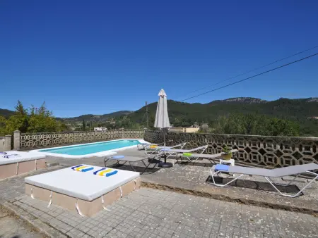 Villa con piscina privada, wifi, aire acondicionado y vistas a montaña ideal pa - Photo 41