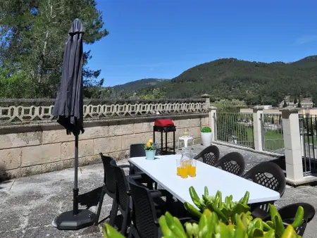 Villa con piscina privada, wifi, aire acondicionado y vistas a montaña ideal pa - Photo 42