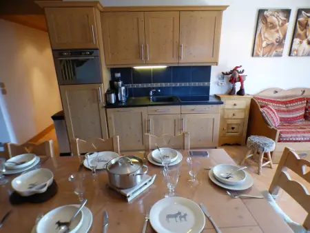 Duplex 4 pièces avec piscine intérieure, parking, 8 pers, proche Les Saisies - Photo 1