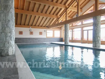 Duplex 4 pièces avec piscine intérieure, parking, 8 pers, proche Les Saisies - Photo 10