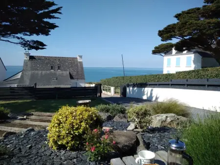 Maison contemporaine 10 pers, à deux pas de la plage, chiens admis, St Gildas de Rhuys - Photo 4